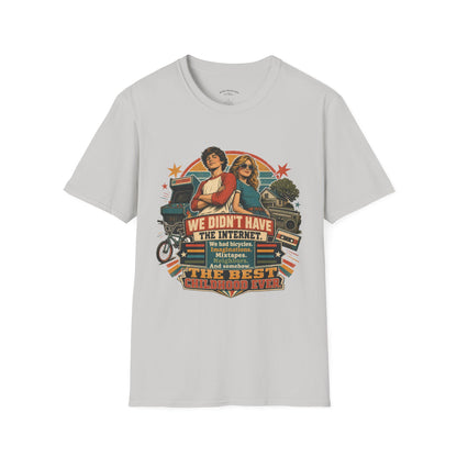 Retro Stranger Things 'We Didn't Have The Internet' T-Shirt