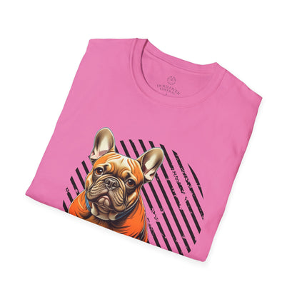 Pure Love French Bulldog Unisex Softstyle T-Shirt