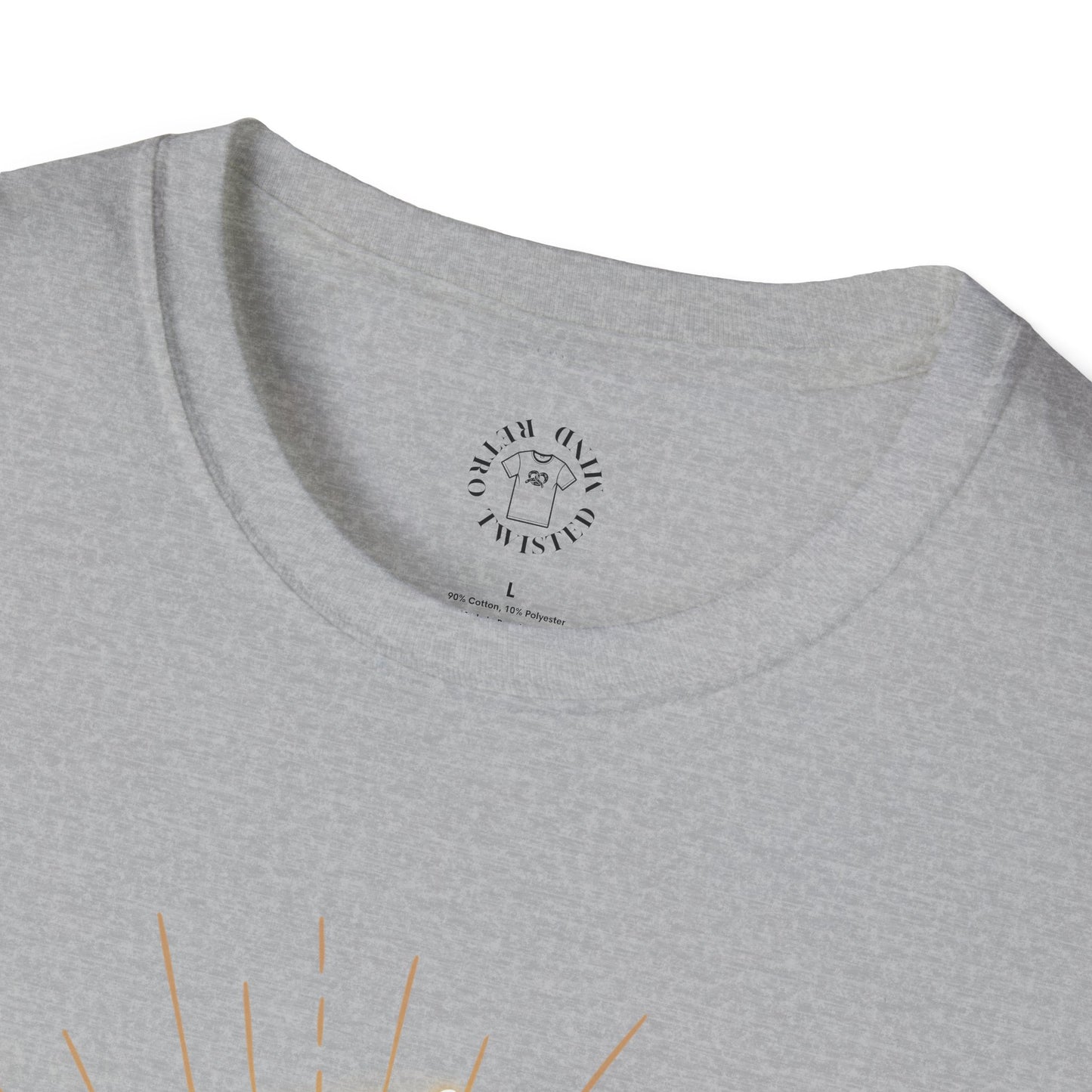 Empowered Women Unisex Softstyle T-Shirt - Bold & Confident Design, queen. girl