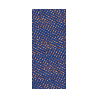 Firework Pattern Gift Wrap Paper — Festive Blue Wrapping Sheets for Celebrations