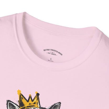 Cat Graphic Tee — "Cats Don't Have Owners They Have Staff"