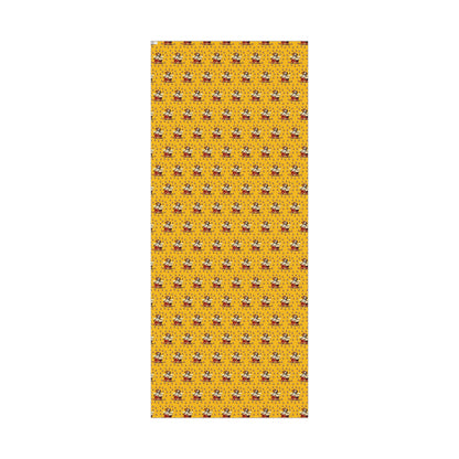 Dog & Gift Pattern Gift Wrap Paper — Cute Puppy Present Wrapping Sheets