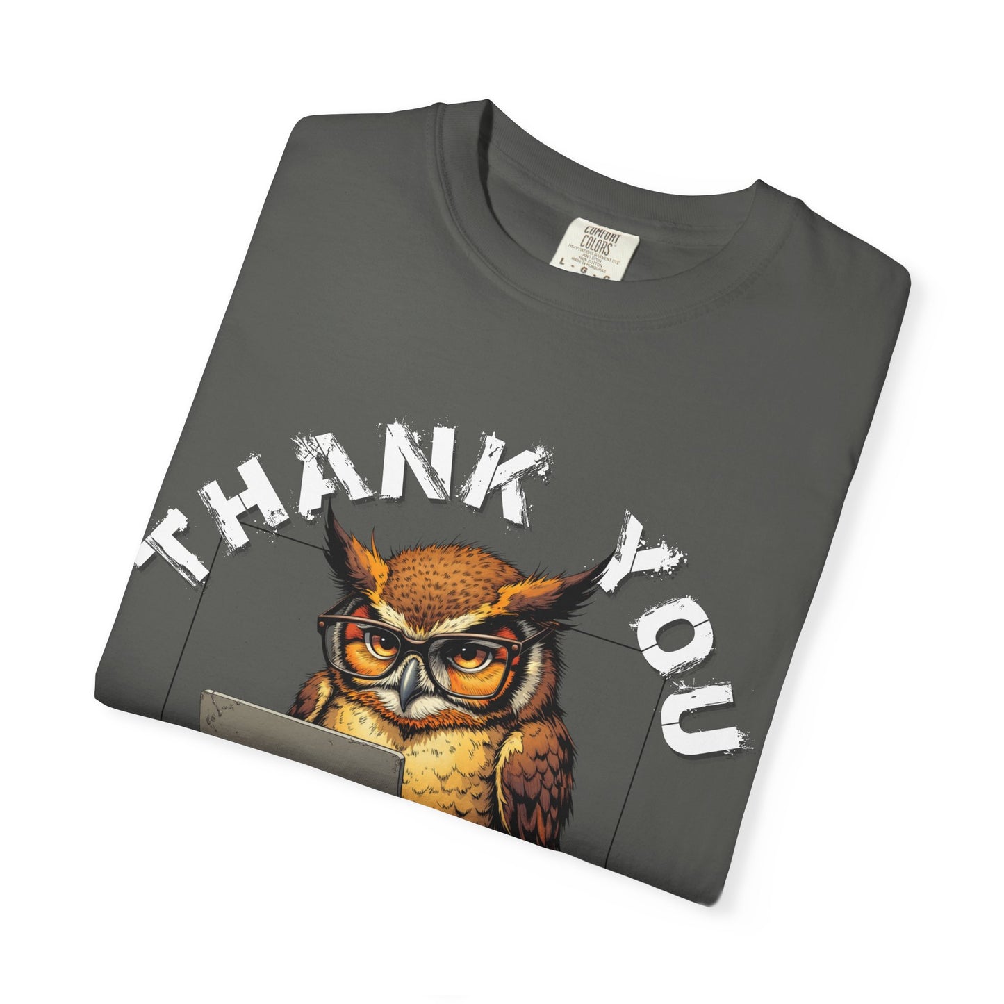 Owl 'Thank You, Not Interested' Graphic T-Shirt