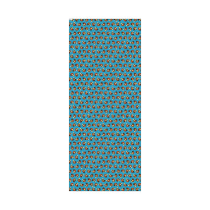 Santa Puppy Pattern Gift Wrap Paper – Cute Christmas Wrapping Sheets