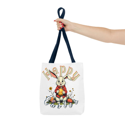 Easter Bunny Tote Bag - Celebrate Spring with Style, happe easter, bunny