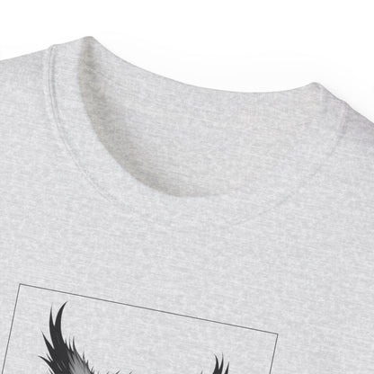 Coffee Owl T‑Shirt — "Caffeine Because Murder Is Illegal" Funny Graphic Tee