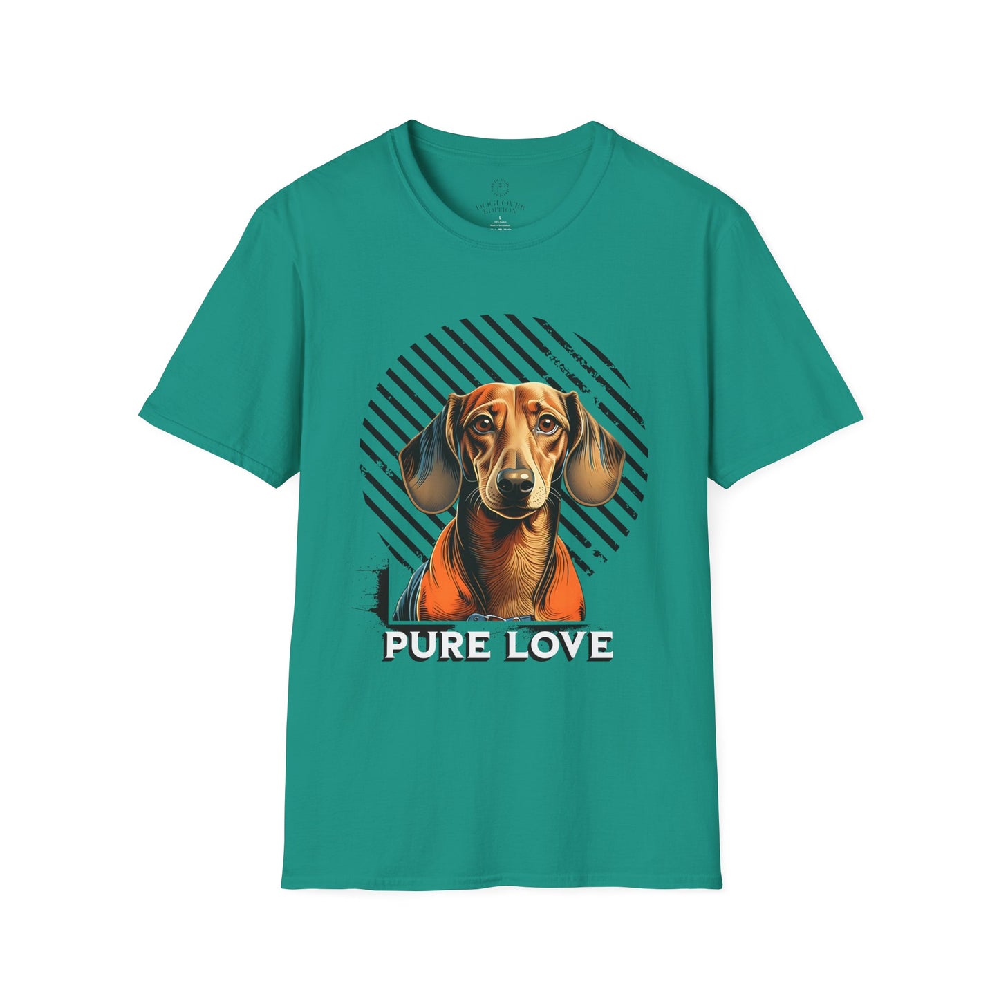 Pure Love Dachshund Unisex Softstyle T-Shirt - Perfect for Dog Lovers