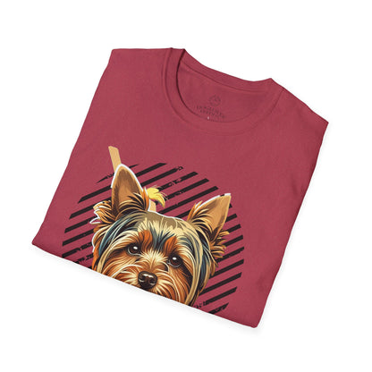 Pure Love Yorkie Unisex Softstyle T-Shirt - Perfect Gift for Dog Lovers