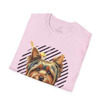 Pure Love Yorkie Unisex Softstyle T-Shirt - Perfect Gift for Dog Lovers
