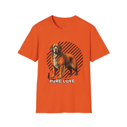 Pure Love Dog Unisex Softstyle T-Shirt - Perfect Gift for Pet Lovers