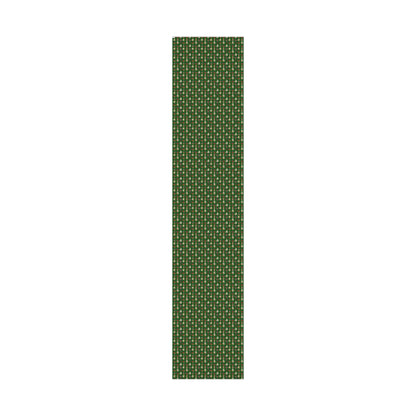 Christmas Dog Pattern Gift Wrap Paper – Green Holiday Puppy Wrapping Sheets