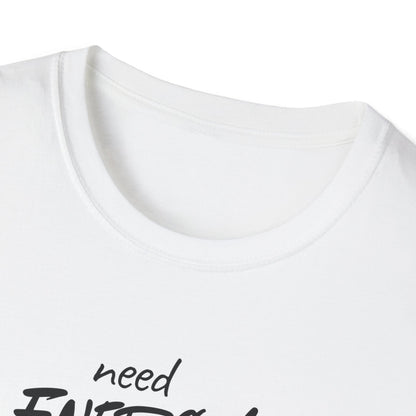 Need Energy Raccoon T-Shirt — Cute Coffee Graphic Tee