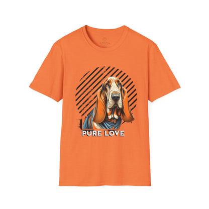 Pure Love Basset Hound Unisex T-Shirt