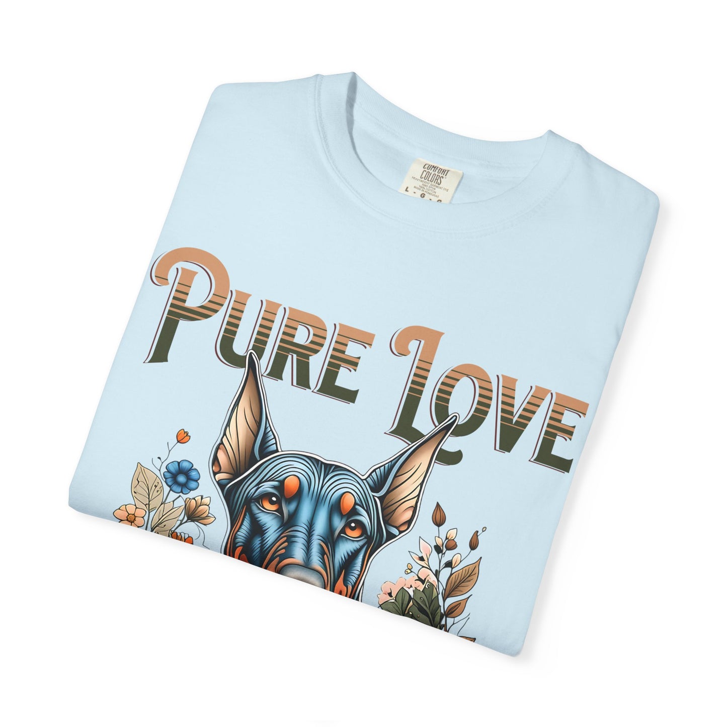 Pure Love Dog Art Unisex T-Shirt - Perfect Gift for Animal Lovers