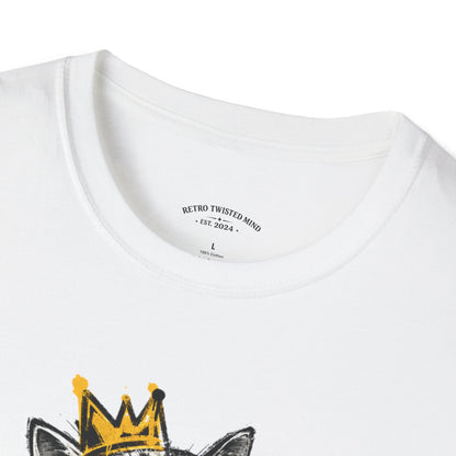 Cat Graphic Tee — "Cats Don't Have Owners They Have Staff"