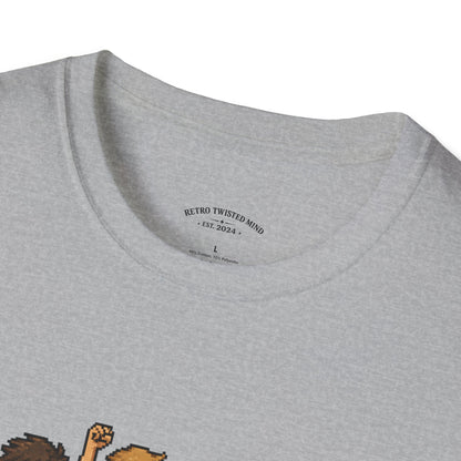 80s Level Up T-Shirt — 'Level 80s: Hardcore Mode' Retro Gaming Tee