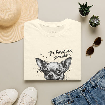Chihuahua 'It's Five O'Clock Somewhere' T-Shirt