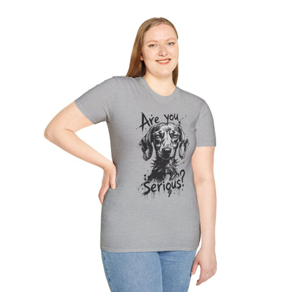 Are You Serious? Dachshund Graphic T-Shirt