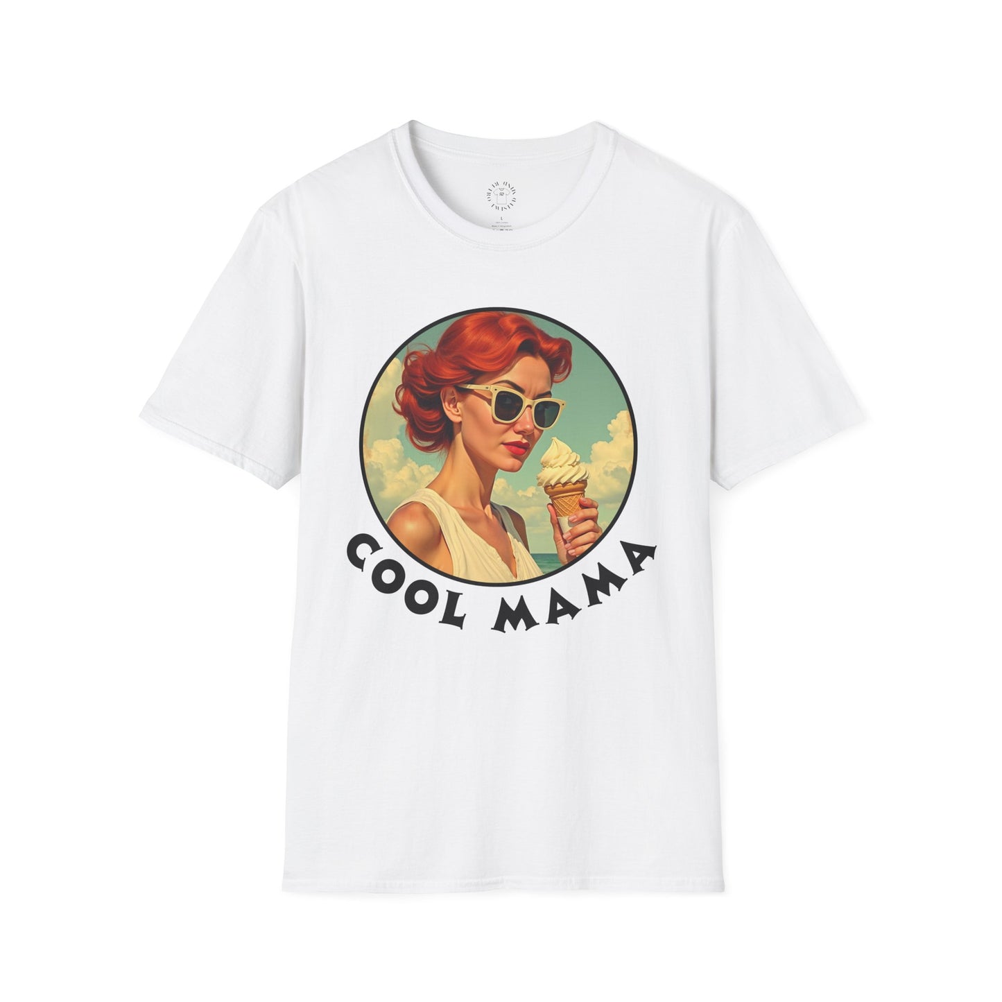 Cool Mama Vintage Unisex Softstyle T-Shirt - Fun and Trendy Summer Wear
