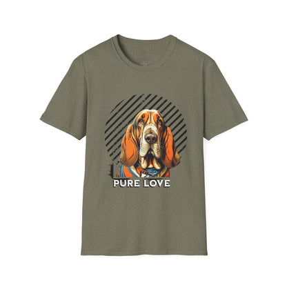 Basset Hound T-Shirt - Pure Love Unisex Tee