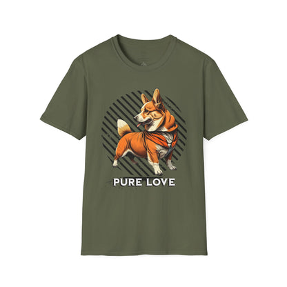 Pure Love Corgi Unisex Softstyle T-Shirt