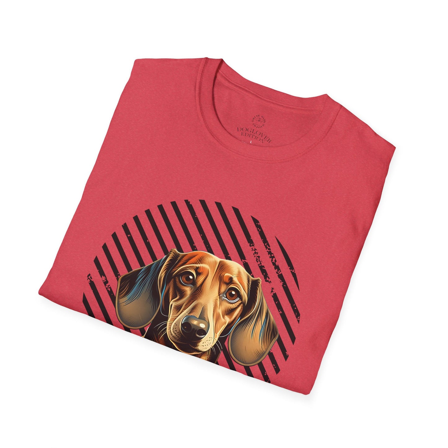 Pure Love Dachshund Unisex Softstyle T-Shirt - Perfect for Dog Lovers