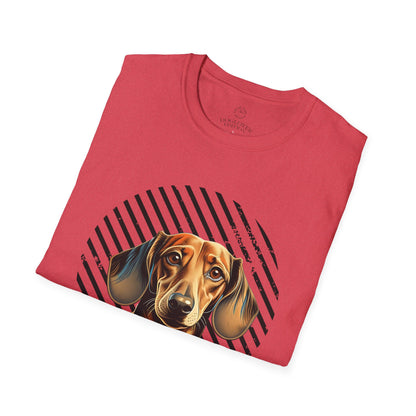 Pure Love Dachshund Unisex Softstyle T-Shirt - Perfect for Dog Lovers