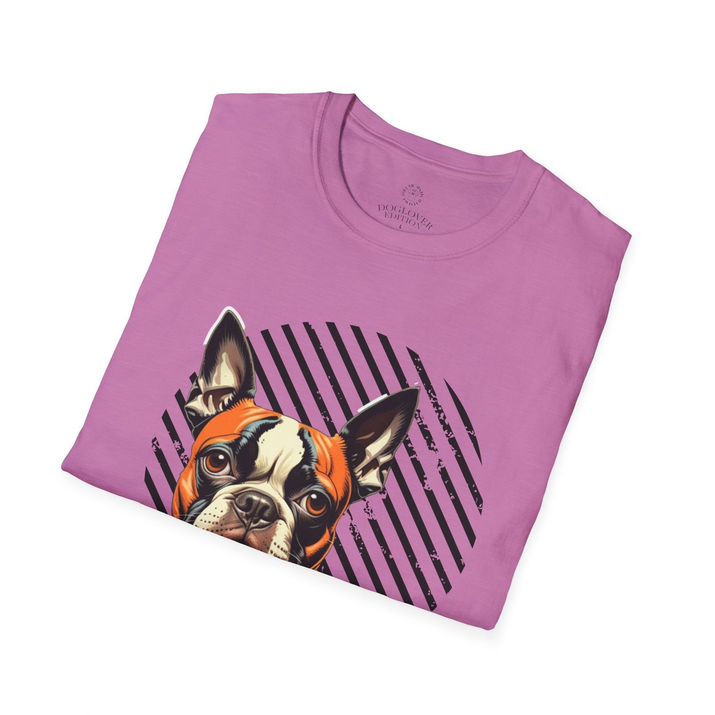 Pure Love French Bulldog T-Shirt | Unisex Softstyle Tee for Dog Lovers