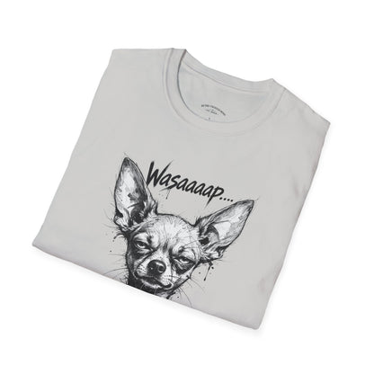 Chihuahua 'Wasaaaap' Graphic T-Shirt — Funny Dog Tee for Pet Lovers
