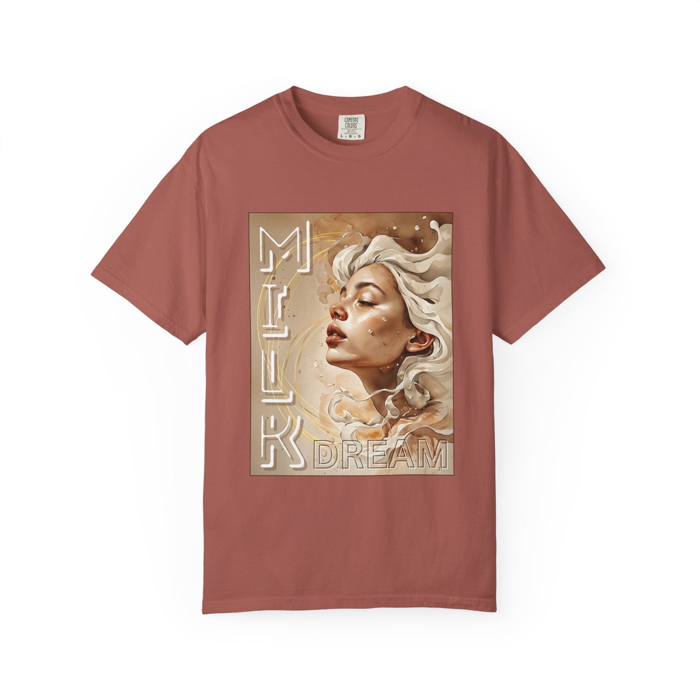 Dream Muse T-Shirt — Surreal Portrait Graphic Tee