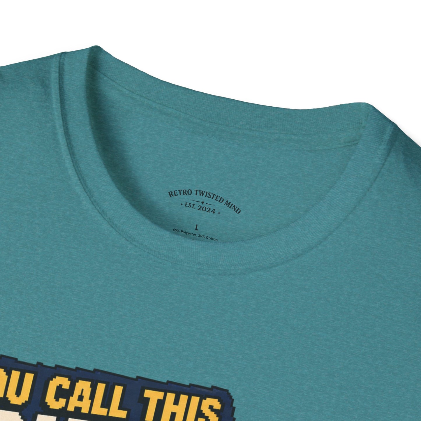 T-Shirt — "You Call This Graphics?" Retro Gamer Vintage Video Game Tee