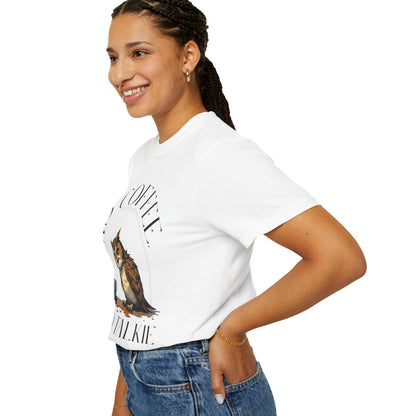 No Coffee No Talkie T-Shirt — Funny Owl Coffee Tee
