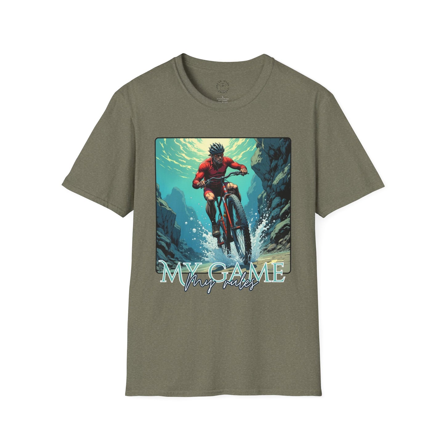 My Game Unisex Softstyle T-Shirt - Perfect for Cyclists and Outdoor Enthusiasts, cycling ,sport