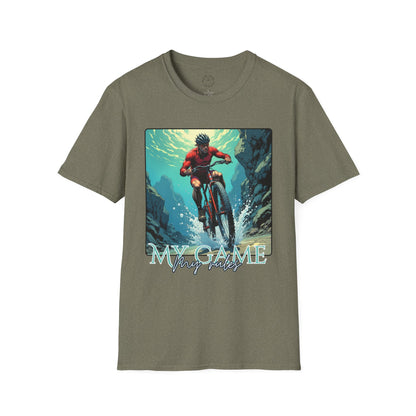 My Game Unisex Softstyle T-Shirt - Perfect for Cyclists and Outdoor Enthusiasts, cycling ,sport