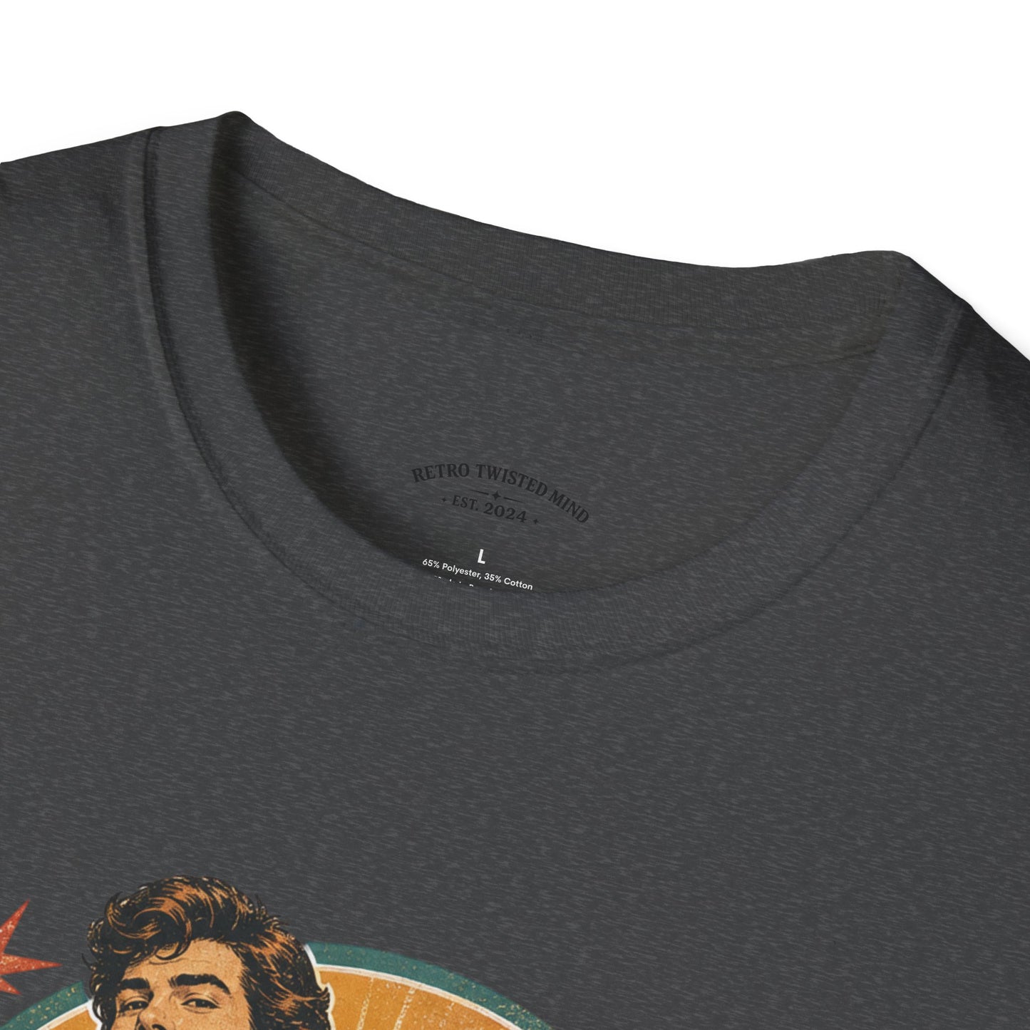 T-Shirt — Retro 'Old School' Arcade Couple Vintage Gamer Tee