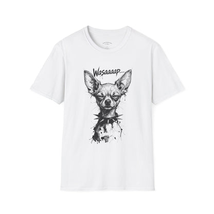 Chihuahua 'Wasaaaap' Graphic T-Shirt — Funny Dog Tee for Pet Lovers
