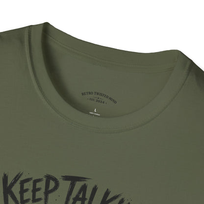 Keep Talking, I'm Judging Cat T-Shirt — Funny Grumpy Cat Graphic Tee
