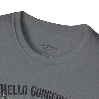Chihuahua 'Hello Gorgeous' Tee - Cute Dog Graphic T-Shirt