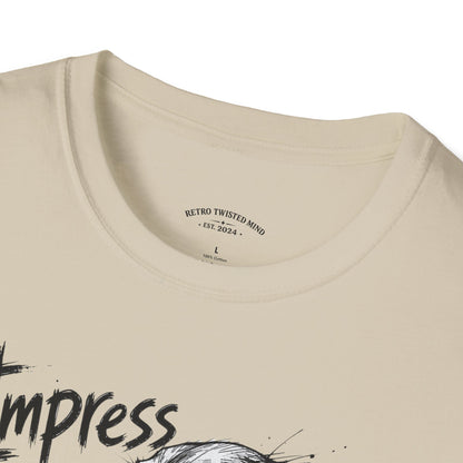 Dachshund Graphic Tee — "Impress Me. I'll Wait" Dog Lover T-Shirt