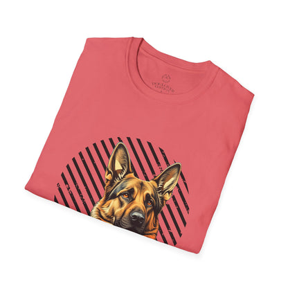 Pure Love Dog Art Unisex T-Shirt - Perfect Gift for Dog Lovers