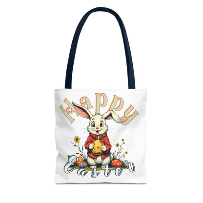 Easter Bunny Tote Bag - Celebrate Spring with Style, happe easter, bunny