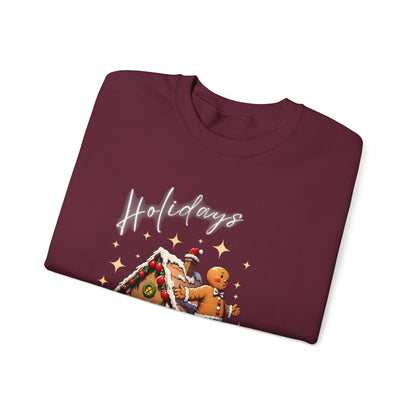 Holiday Season Gingerbread Crewneck Sweatshirt