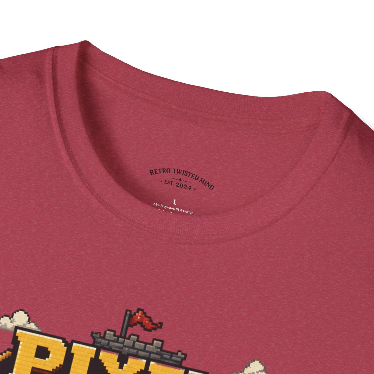 Pixels Built Legends T‑Shirt — Retro Gaming Nostalgia Tee