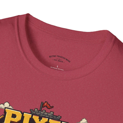 Pixels Built Legends T‑Shirt — Retro Gaming Nostalgia Tee