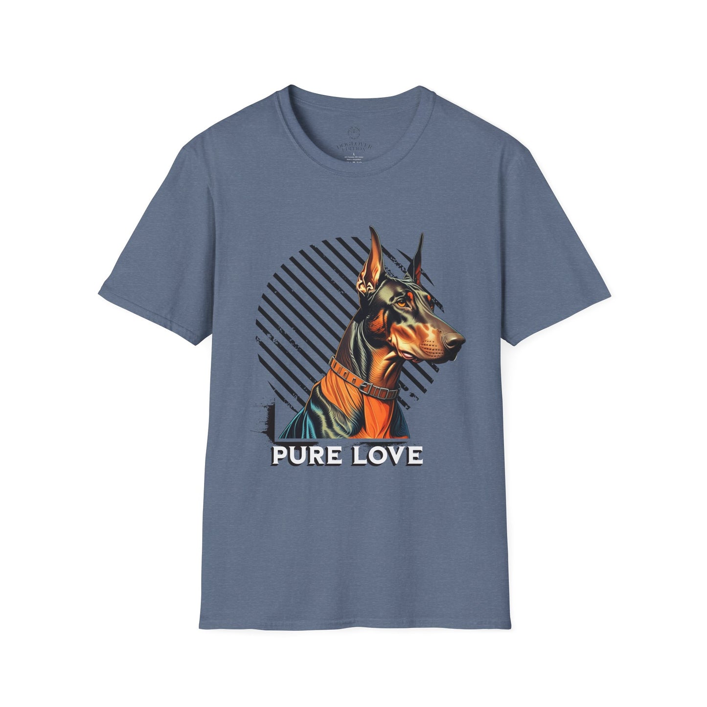 Pure Love Doberman T-Shirt - Perfect for Dog Lovers