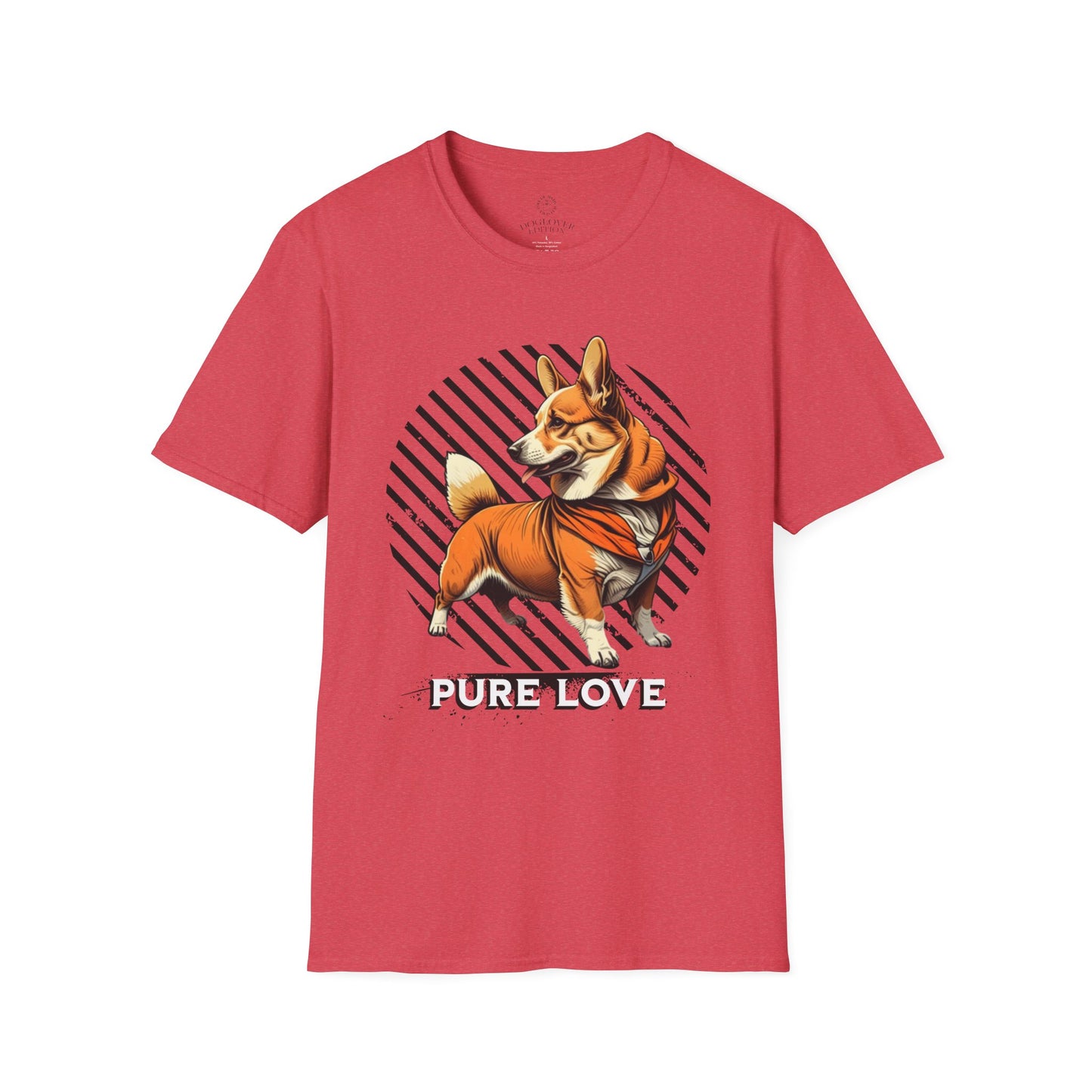 Pure Love Corgi Unisex Softstyle T-Shirt