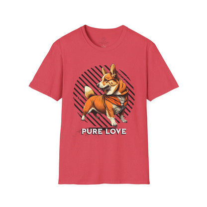 Pure Love Corgi Unisex Softstyle T-Shirt