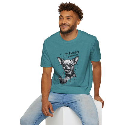 Chihuahua 'It's Five O'Clock Somewhere' T-Shirt