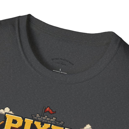 Pixels Built Legends T‑Shirt — Retro Gaming Nostalgia Tee