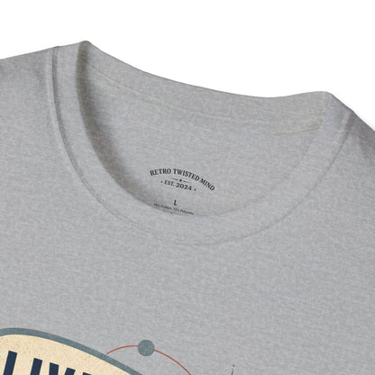 Cat T-Shirt — "Living with a Cat is Basically Having a Furry CEO" Retro Graphic
